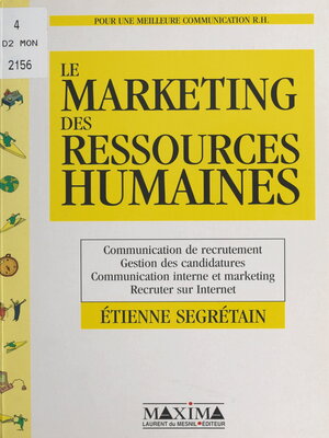 cover image of Le marketing des ressources humaines